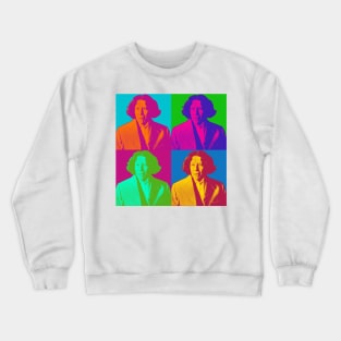 Fran Lebowitz Pop Art Andy Warhol Crewneck Sweatshirt